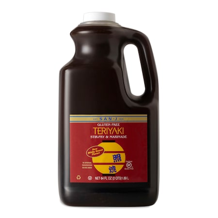 San-J International San-J Gluten Free Teriyaki Sauce 64 oz., PK6 10075810112455